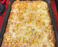 Pizza de sardinha simples