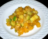 Refogado de abóboras