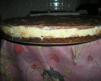 Torta de limão com chocolate