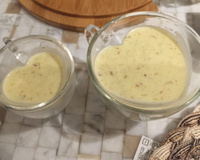 Sopa cremosa de alho-poró