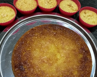 Bolo de macaxeira ou aipim