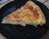 Quiche delicioso de queijo