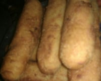 Enroladinho de salsicha frito