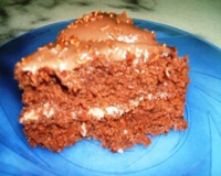 Bolo de chocolate cremoso