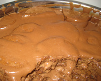 Torta de bolacha com doce de leite