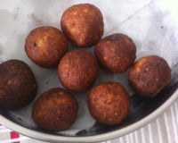 Bolinho de mandioca com recheio
