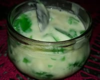 Gelatina com creme de limão - fácil e rápida