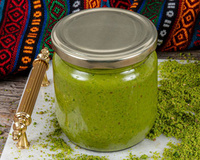 Pasta de pistache caseira