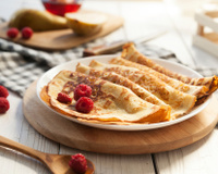 Aqui está uma receita de massa de panqueca perfeita para 4  pessoas