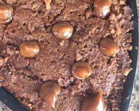 Bolo churros de liquidificador