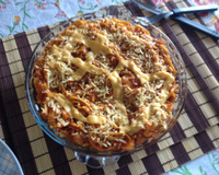 Macarrão de pizza