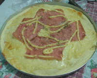 Massa de pizza de liquidificador