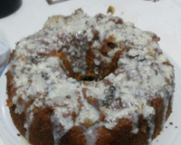 Bolo de maçã com canela