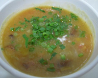 Caldo de mandioca delicioso