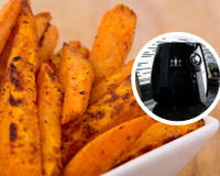 Batata-doce na airfryer: aprenda como deixar crocante sem usar óleo!