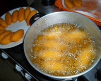 Bolinho caipira delicioso