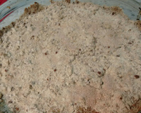 Torta de maçã crocante