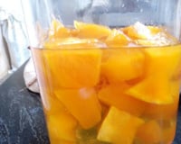 Doce de abóbora em calda