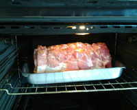 Lombo suíno recheado