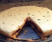 Torta de limão com chocolate