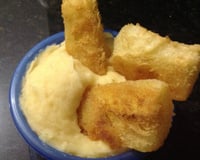 Purê de mandioca prático