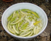 Doce de casca de laranja