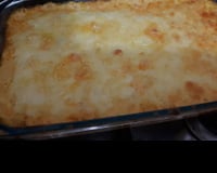 Frango desfiado ao creme de milho