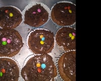 Cupcake de chocolate