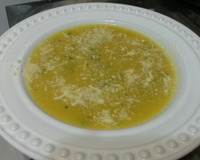 Sopa creme de mandioquinha