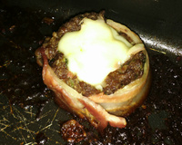 Medalhão de carne moída