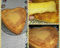 Bolo de fubá cremoso