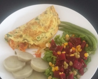 Omelete recheado light