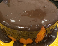 Bolo de cenoura cozida