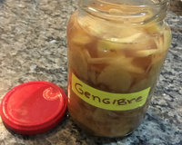 Gengibre em conserva