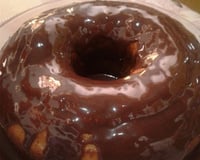 Cobertura de chocolate com leite condensado