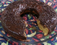 Bolo de cenoura fofinho