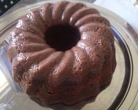 Bolo de chocolate de microondas