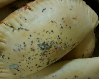 Massa de pastel assado de guaraná