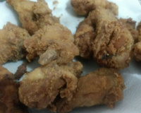 Coxinha da asa empanada sequinha e crocante