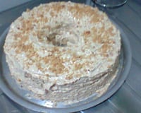 Bolo gelado de amendoim