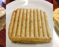 Massa de pão de aveia fit