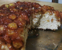 Torta de banana caramelizada