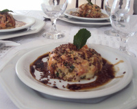 Tartar de salmão do Ferrari