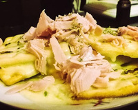 Pizza de Cream Crackers