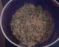 Farofa de couve mineira com bacon delicia