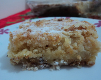 Torta de maçã crocante