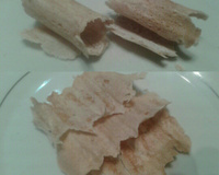 Biscoito chapinha no grill