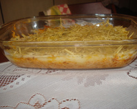 Frango com Catupiri e batata palha da tia Gracia