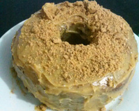 Bolo junino de paçoca