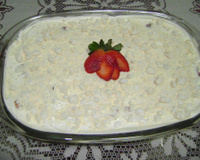 Merengue de morango fácil